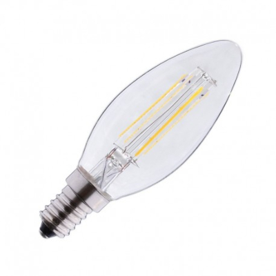 Ampoule LED filament E14 flamme