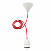 Luminaire TOKIA rouge