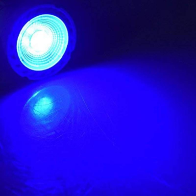 Ampoule GU10 5W bleue 75°