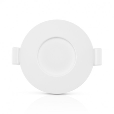 Downlight rond blanc étanche