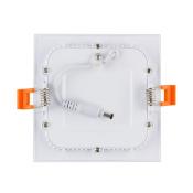 Downlight carré blanc 