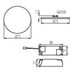 Downlight AREL LED 