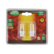 Ampoule LED G9 blisterX2