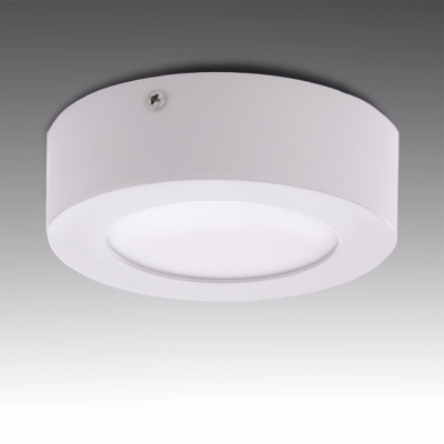 Downlight saillie rond blanc 