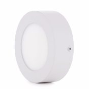 Downlight saillie rond blanc 