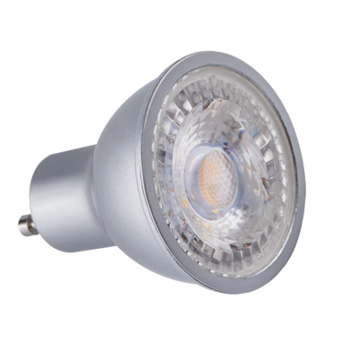 Ampoule GU10 PRO LED culot argent 120°